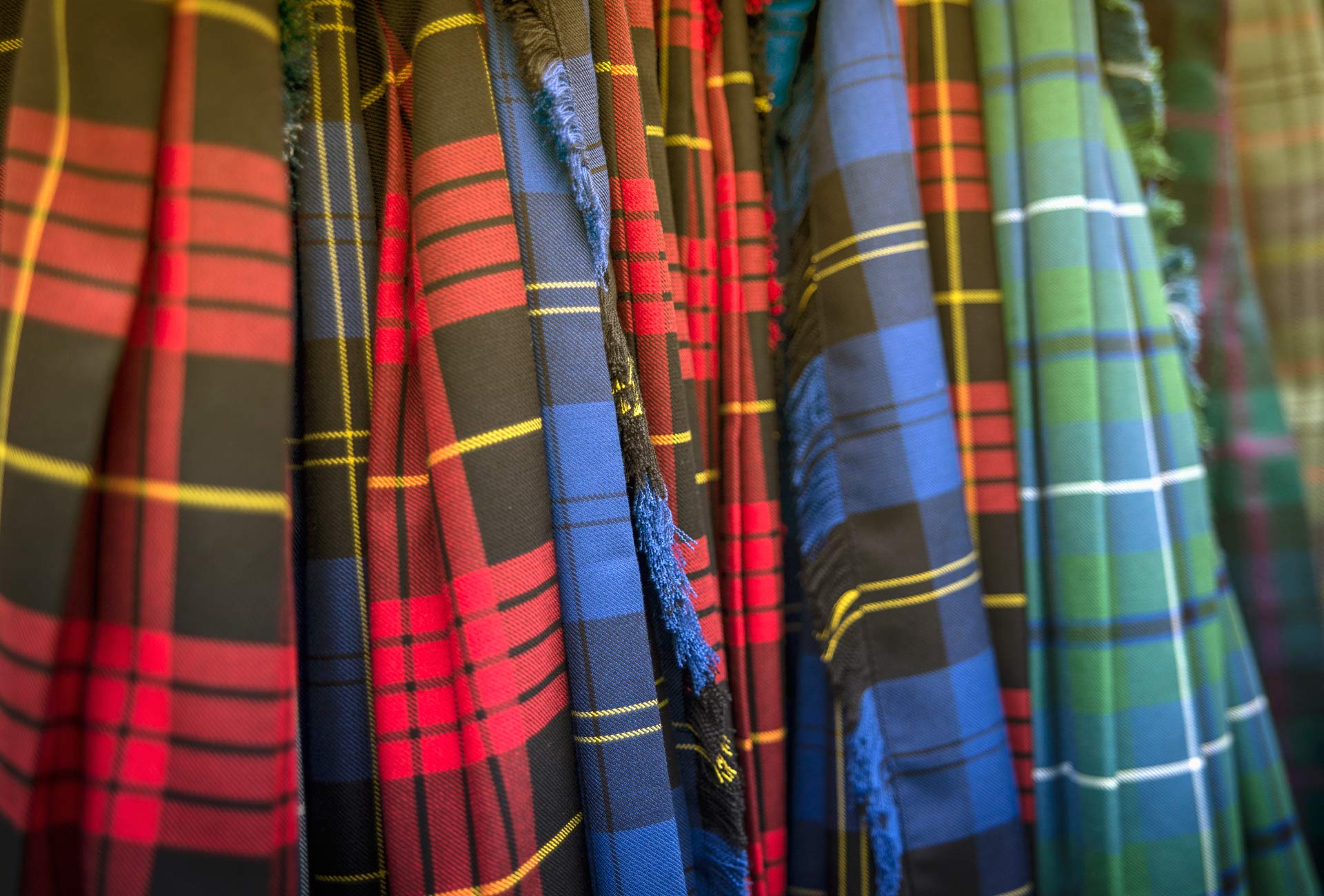 Corbata Tartan MacTaggart Antigua 100% lana pura Kilt Hecho en Escocia Menswear 