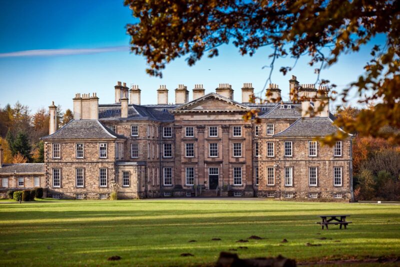 Dalkeith Palace in Dalkeith Country Park