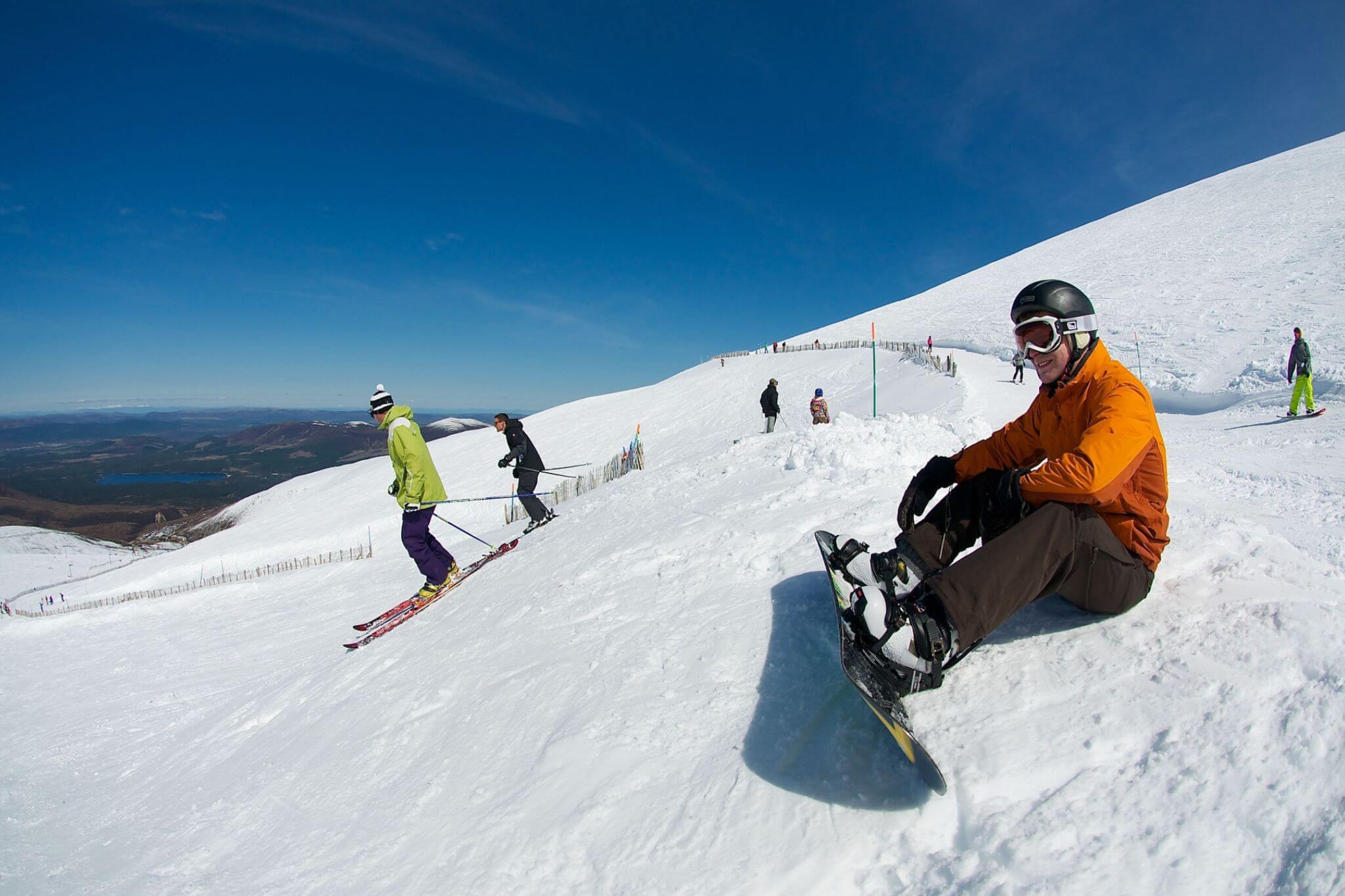 Snowboarding and Skiing in Scotland VisitScotland