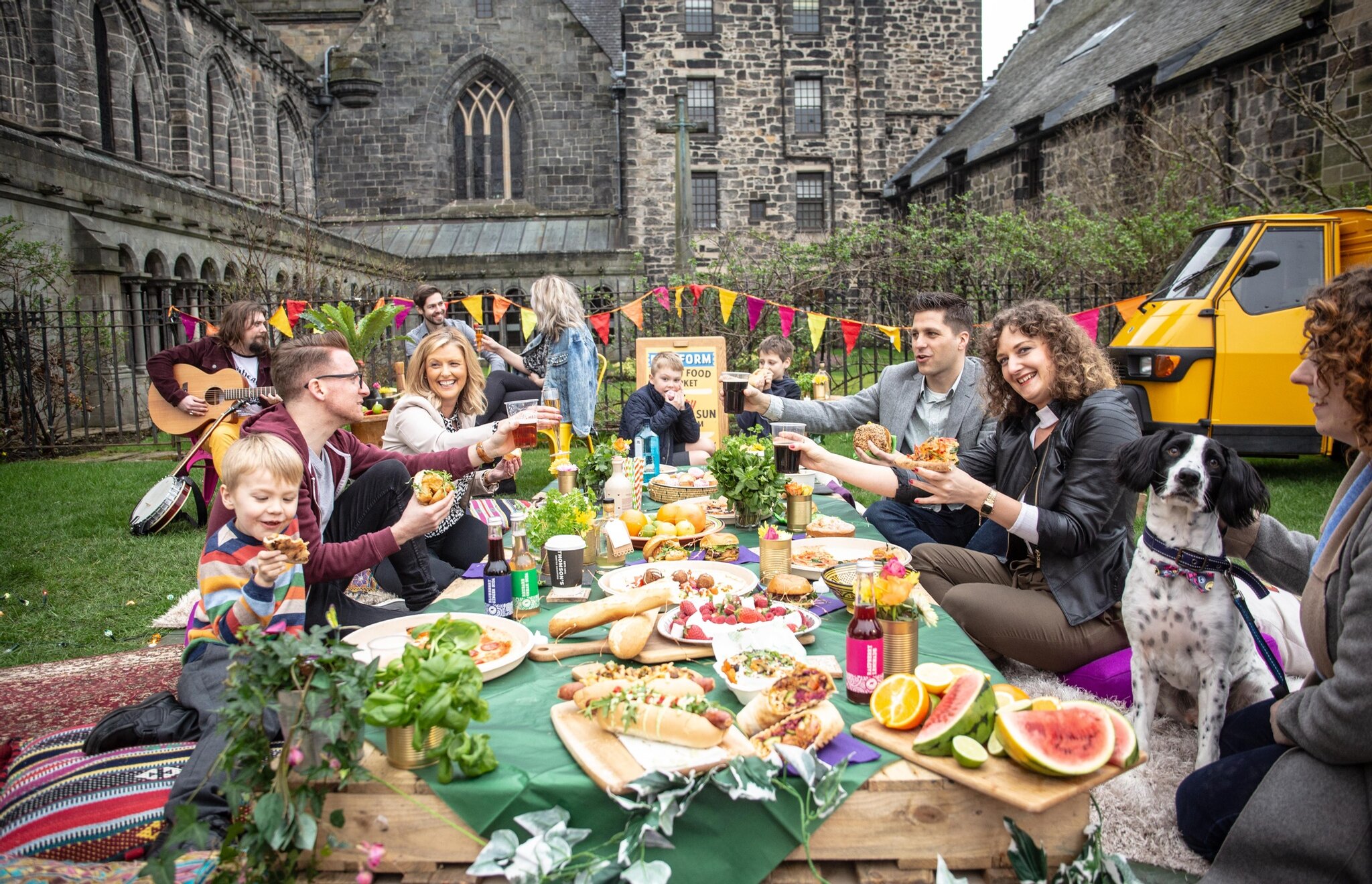The Paisley Food and Drink Festival is the largest outdoor event of its kind in Scotland and showcases the best of the country's street food scene.