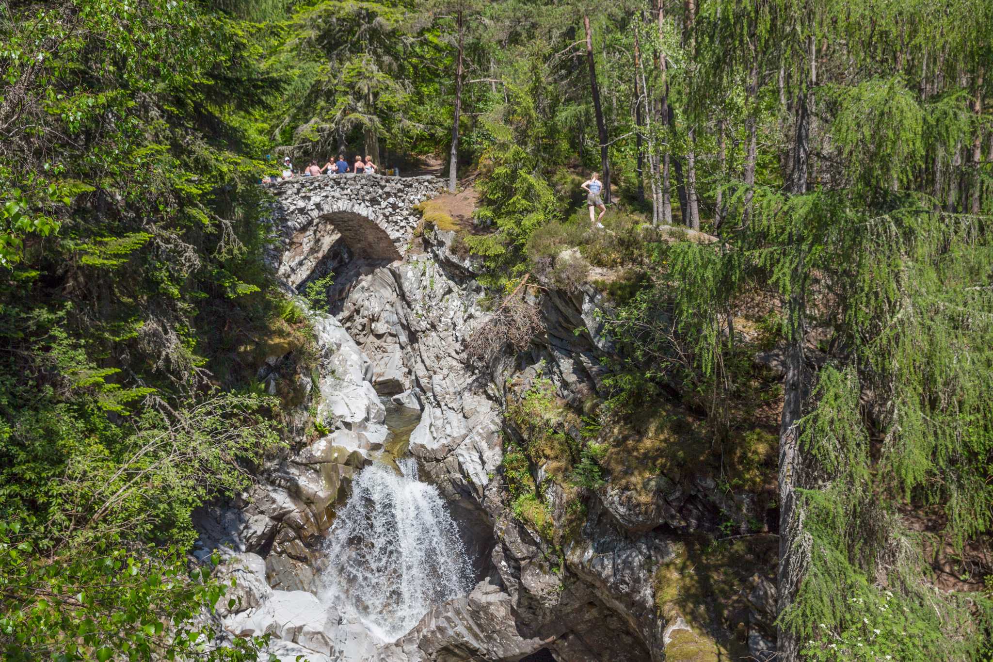 The Falls of Bruar near Blair Atholl