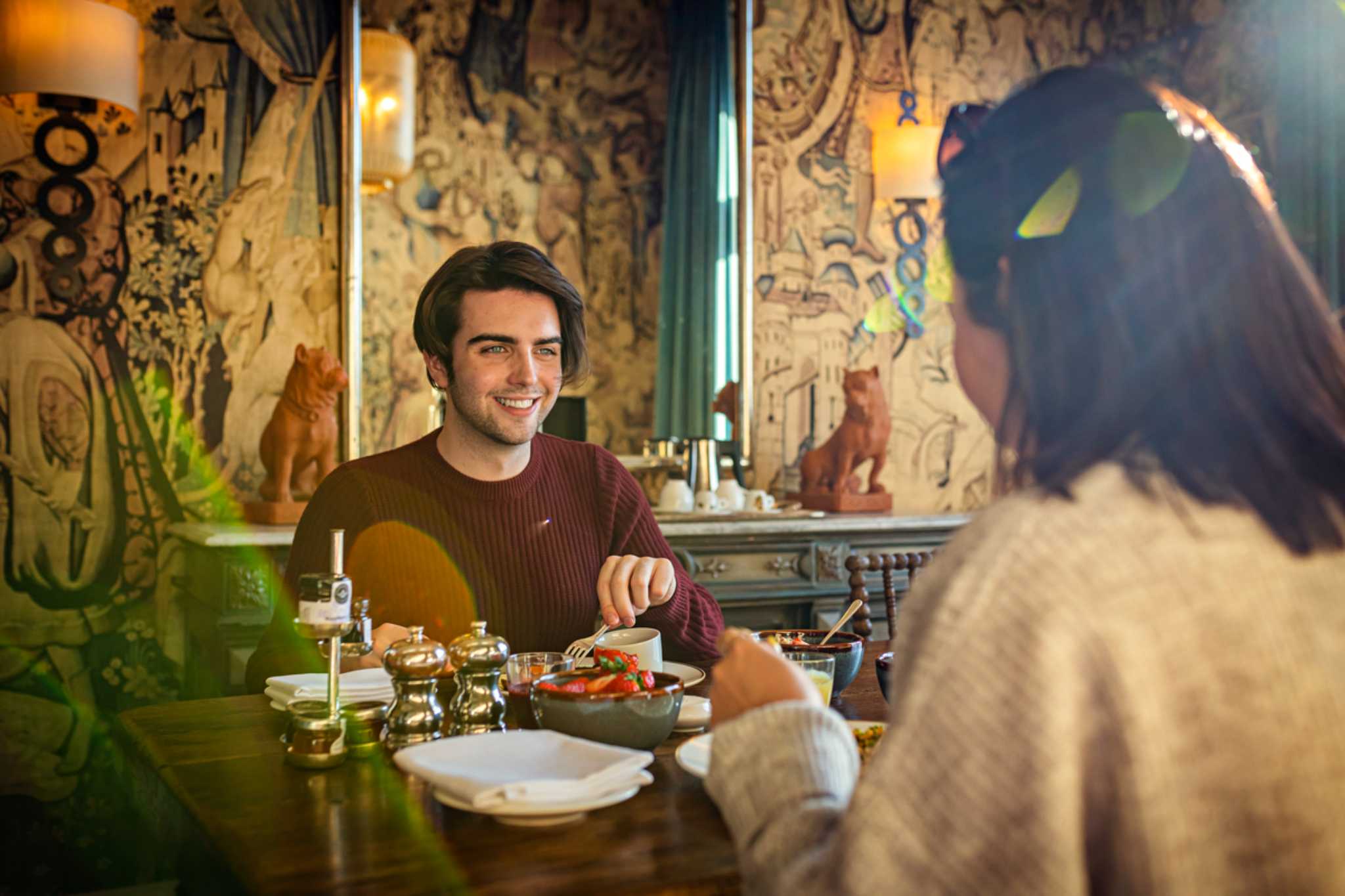 Breakfast at the Balmoral Hotel