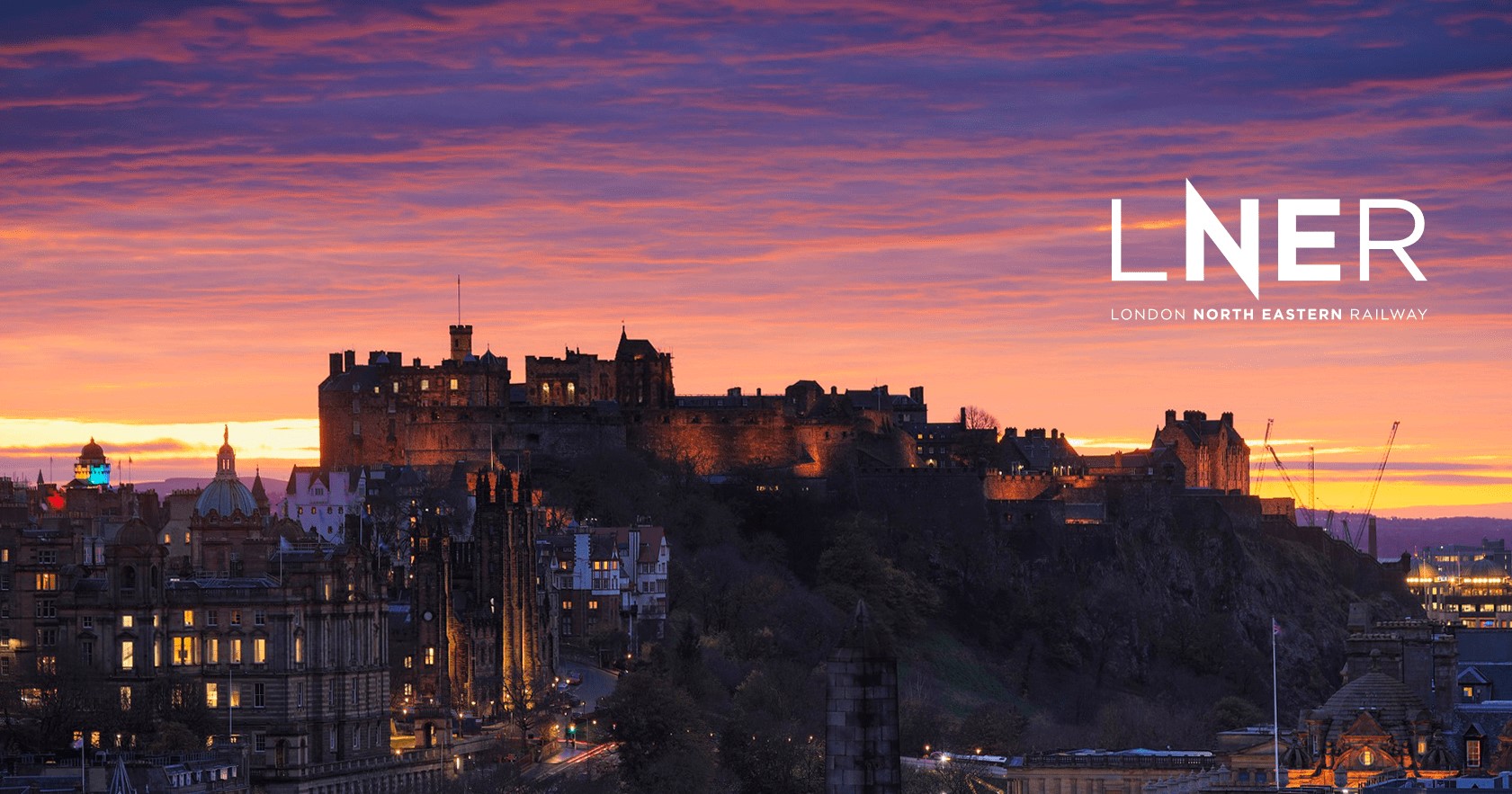 Edinburgh Castle viewed from Calton Hill