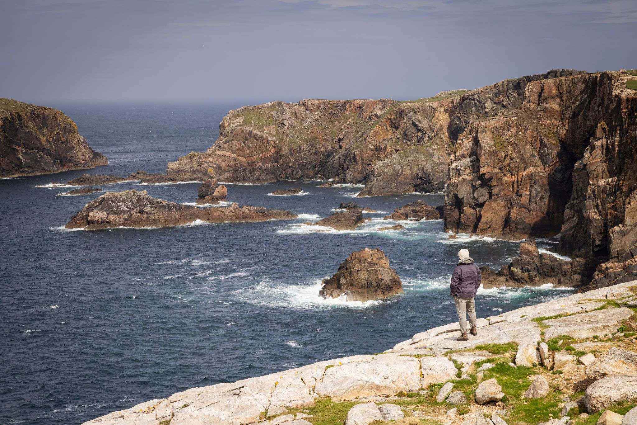Mangersta Sea Cliffs on the Isle of Lewis