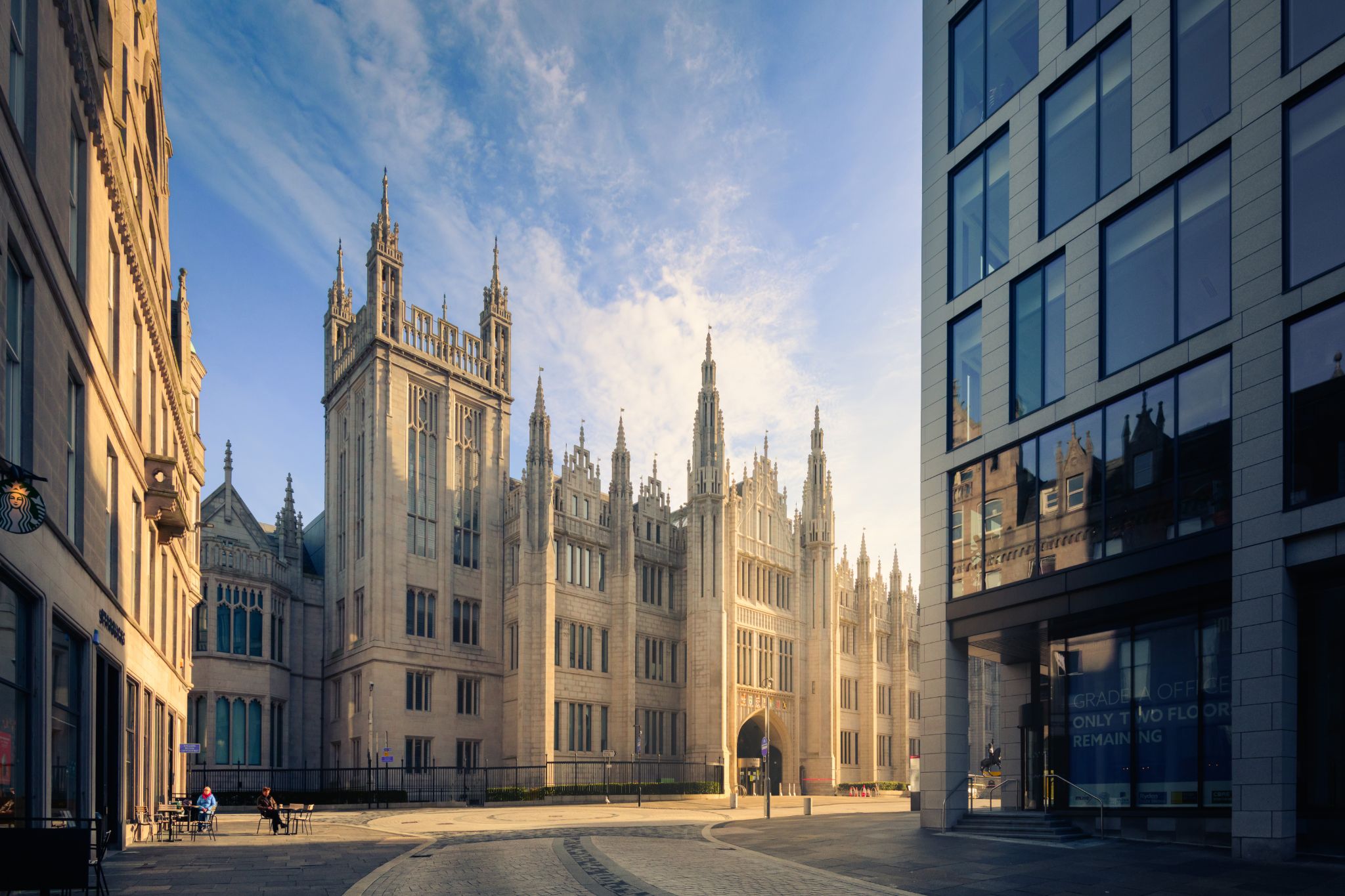 Marischal College, Aberdeen city centre