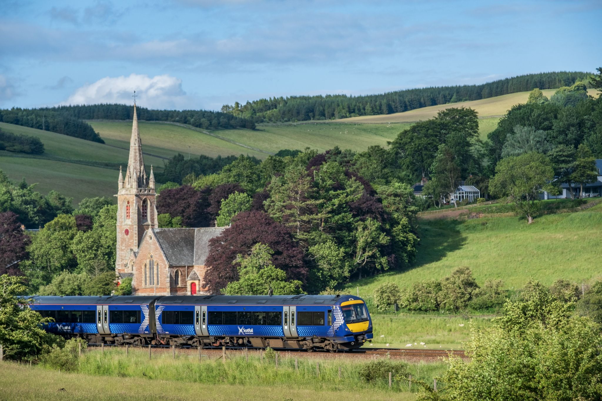 The Borders Railway, Stow