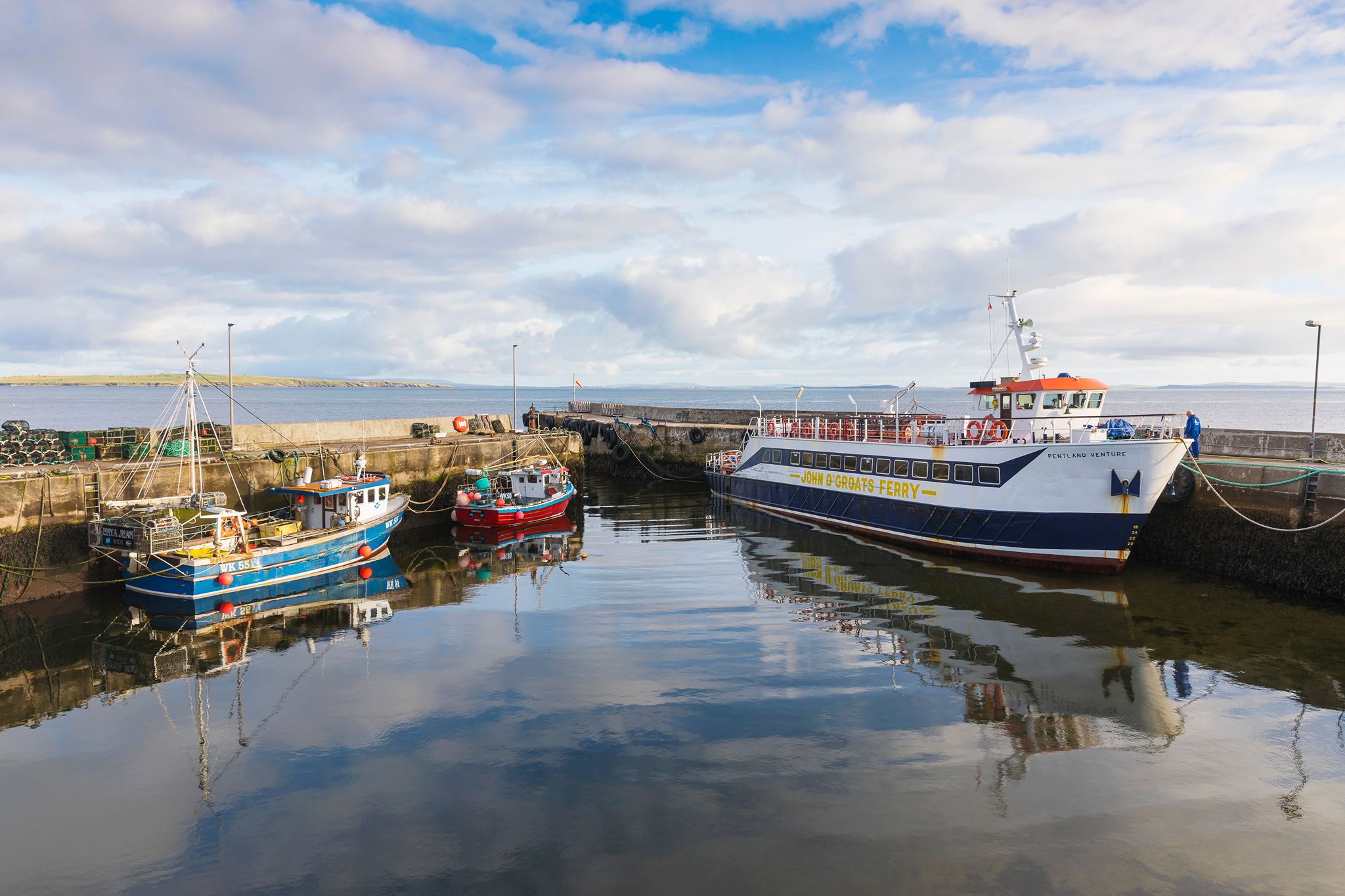 John o' Groats Harbour, Caithness, Highlands, Scotland