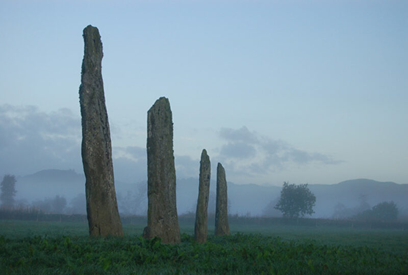 Kilmartin Museum standing stones
