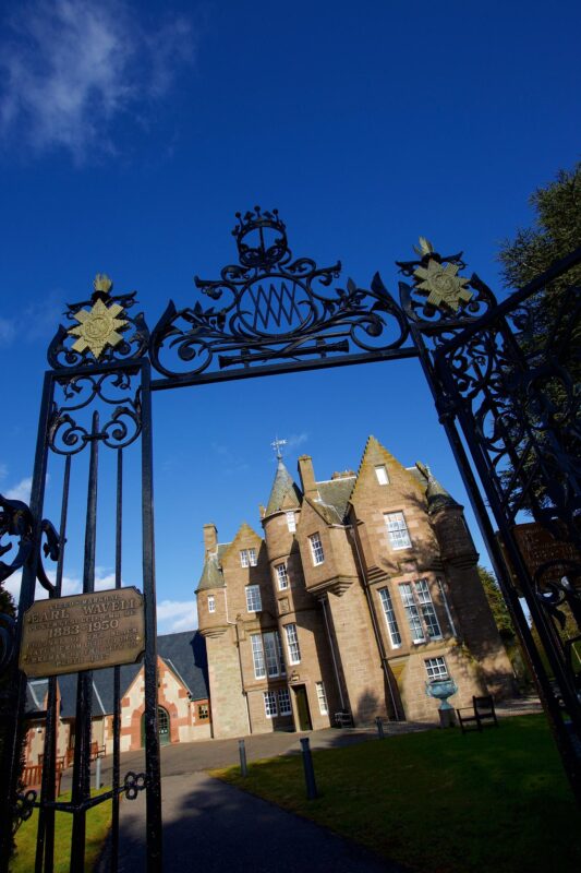 Entrance Gate Of The Black Watch Castle And Museum