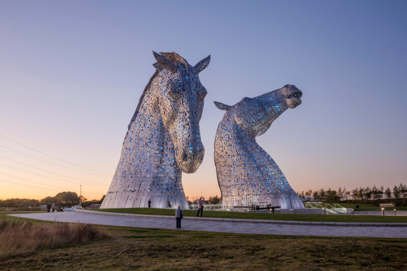 The Kelpies At The Helix2